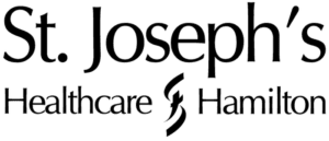 Logo for St. Joseph’s Healthcare Hamilton in all black